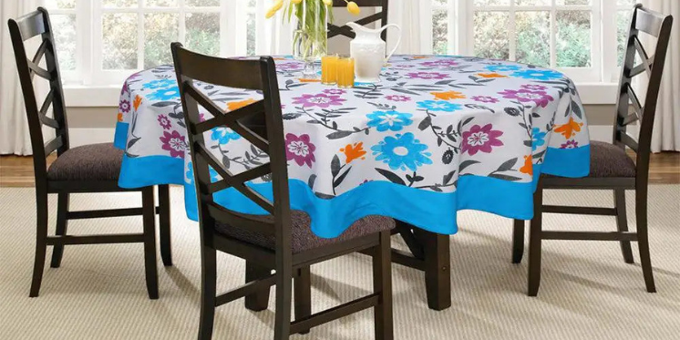 cotton round table cover