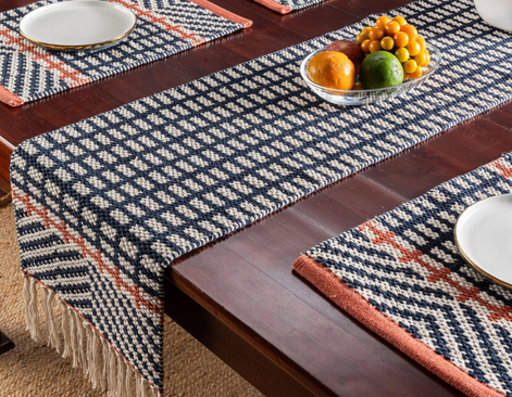 cotton table runner design