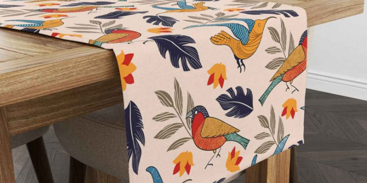 cotton table runner