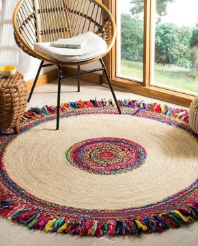 eco friendly jute rug